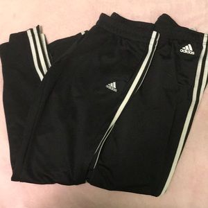 BUNDLE OF ADIDAS Climate Track Pants. BLACK.